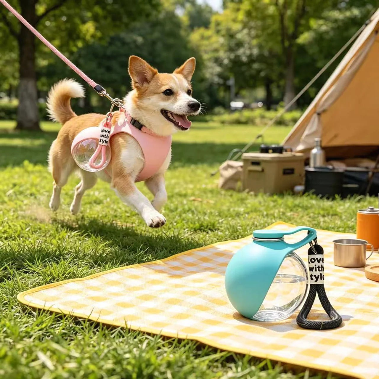 Botella Portátil Para Perros